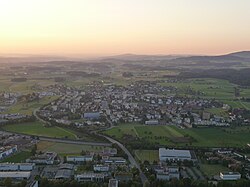 Steinhausen aus der Luft